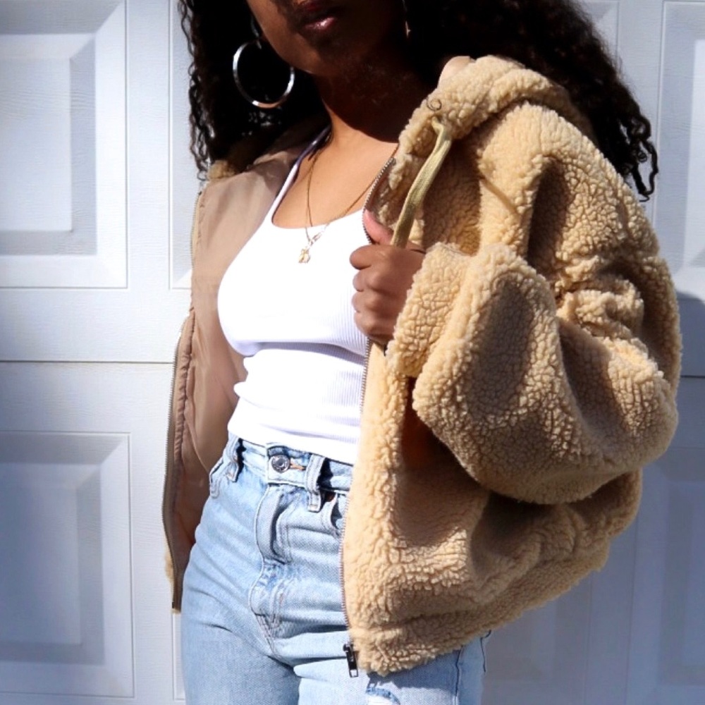 Teddy bear jacket